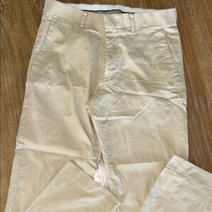 Murano Cream Chinos Lightweight Cotton Blend